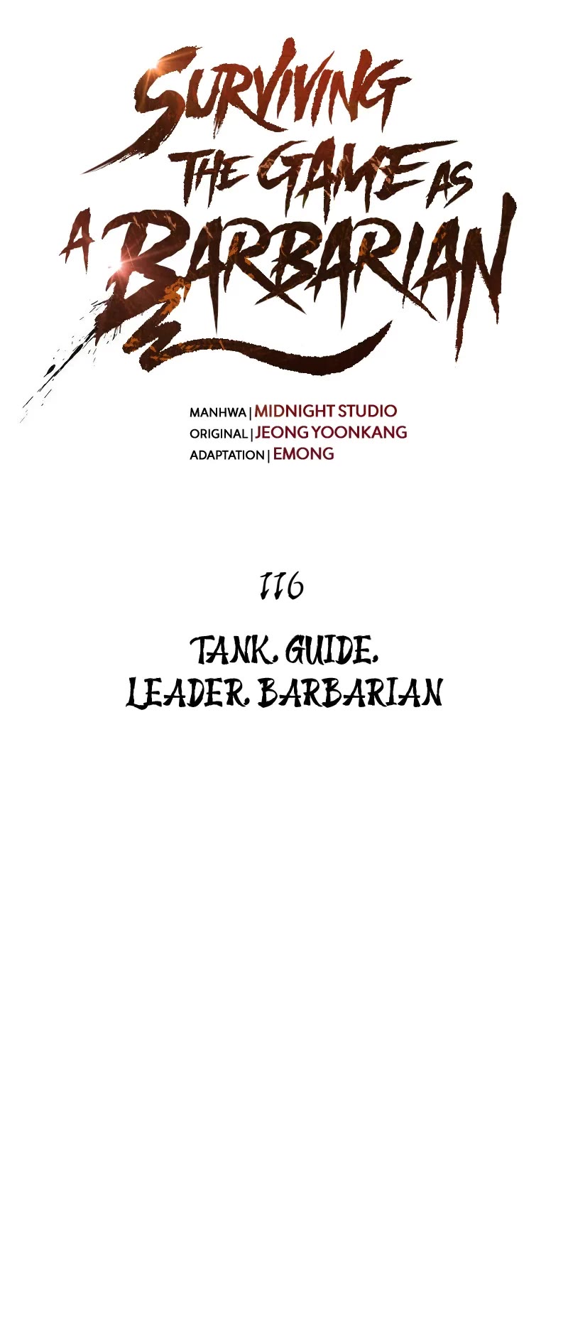 Surviving the Game as a Barbarian Chapter 116 page 15 - Chapter 116: Tank, Guide, Leader, Barbarian