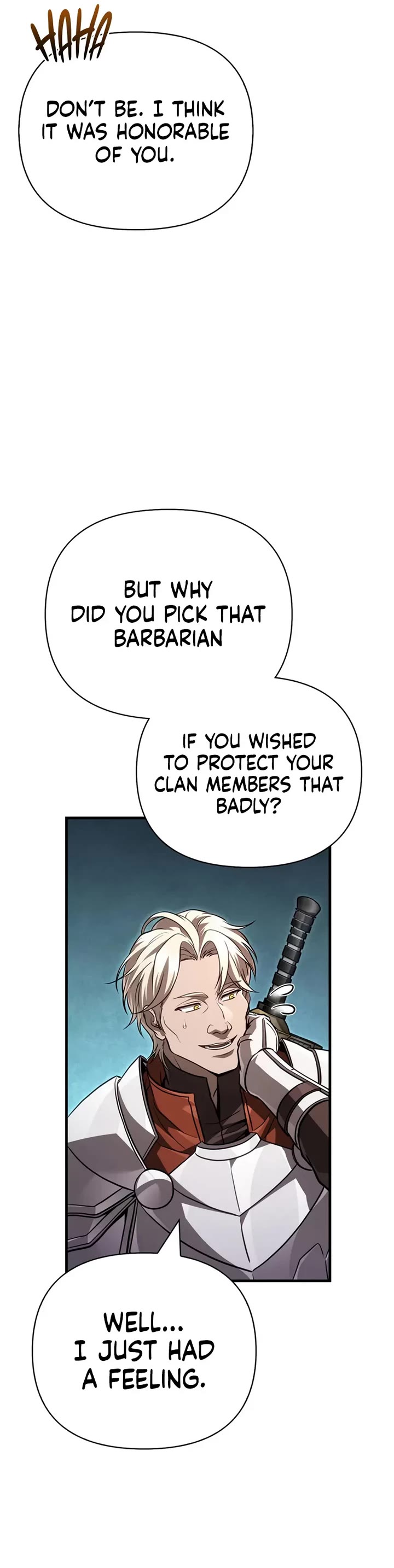 Surviving the Game as a Barbarian Chapter 143 page 24 - Chapter 143: Promise