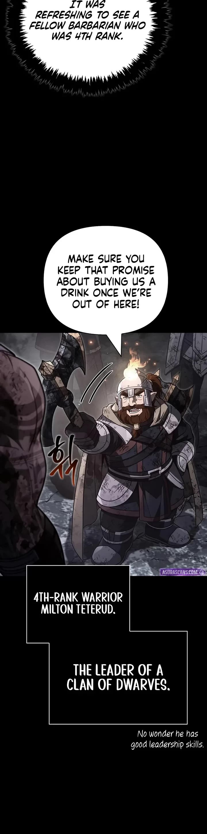 Surviving the Game as a Barbarian Chapter 145 page 28 - Chapter 145: A Warrior’s Smile