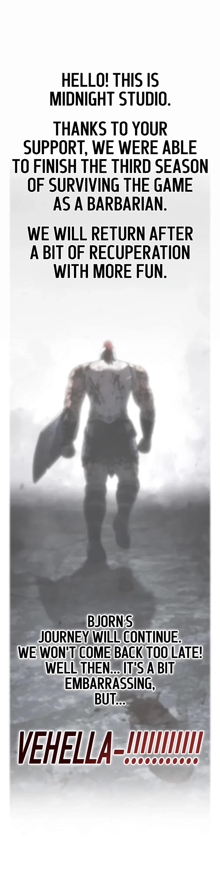 Surviving the Game as a Barbarian Chapter 152 page 71 - Chapter 152 (Sole Victor) (S3 End)