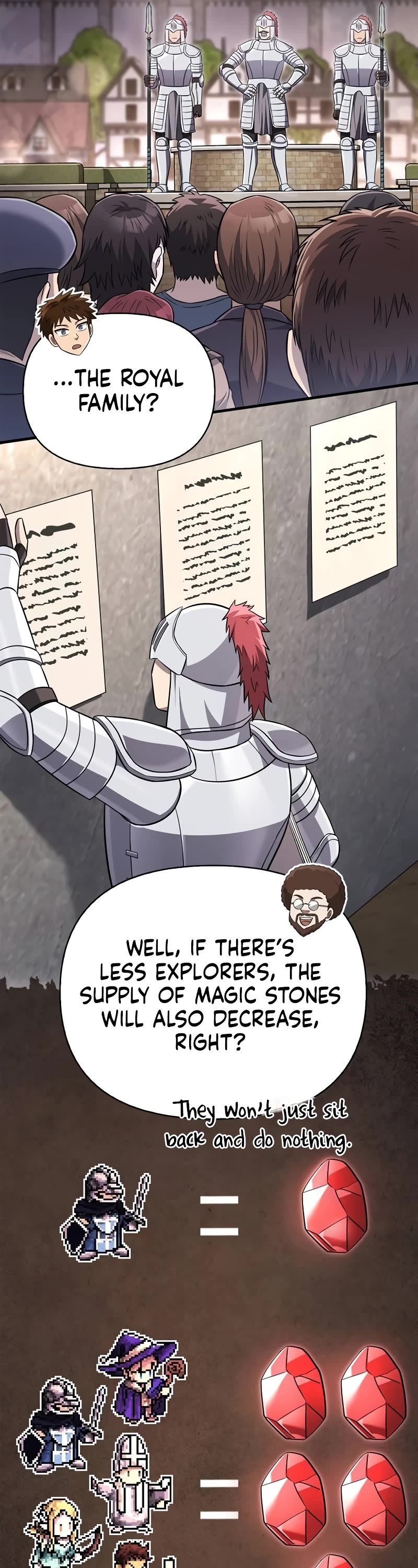 Surviving the Game as a Barbarian Chapter 64 page 25 - Chapter 64: Only actions stay on record.
