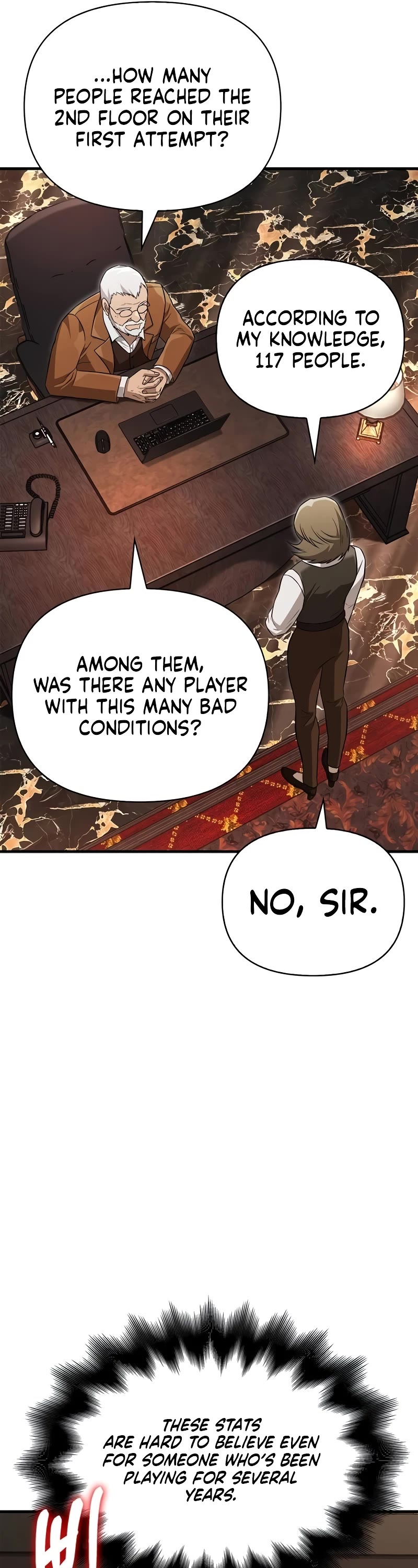 Surviving the Game as a Barbarian Chapter 64 page 41 - Chapter 64: Only actions stay on record.