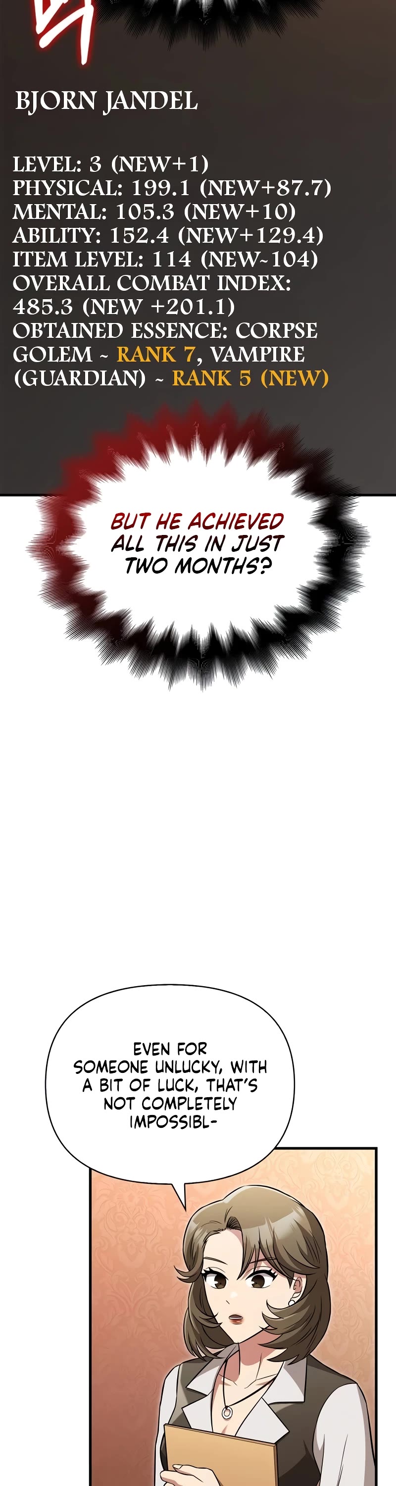 Surviving the Game as a Barbarian Chapter 64 page 42 - Chapter 64: Only actions stay on record.