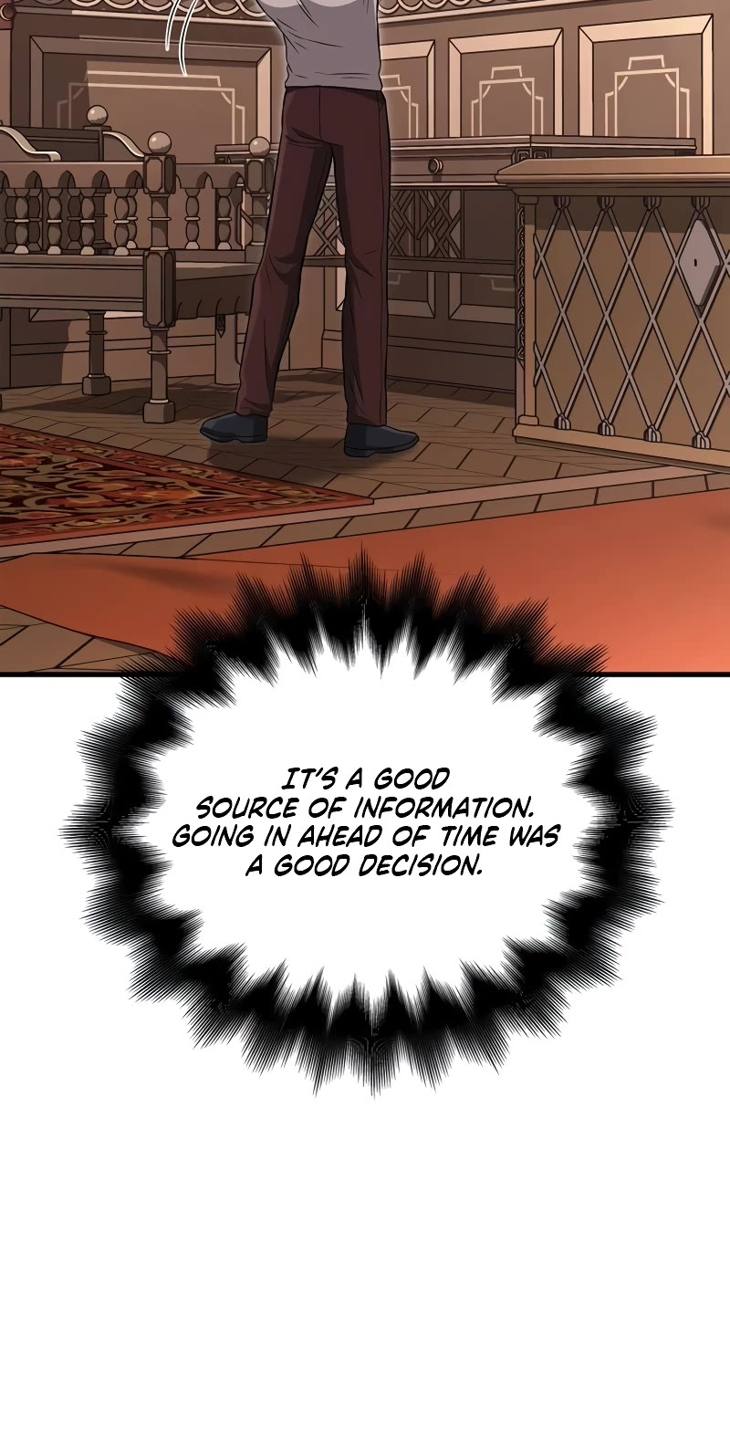 Surviving the Game as a Barbarian Chapter 64 page 56 - Chapter 64: Only actions stay on record.
