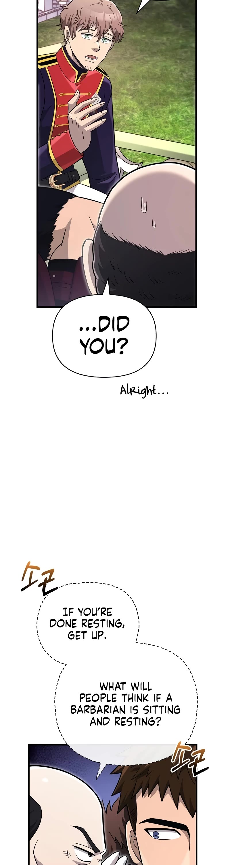 Surviving the Game as a Barbarian Chapter 64 page 75 - Chapter 64: Only actions stay on record.