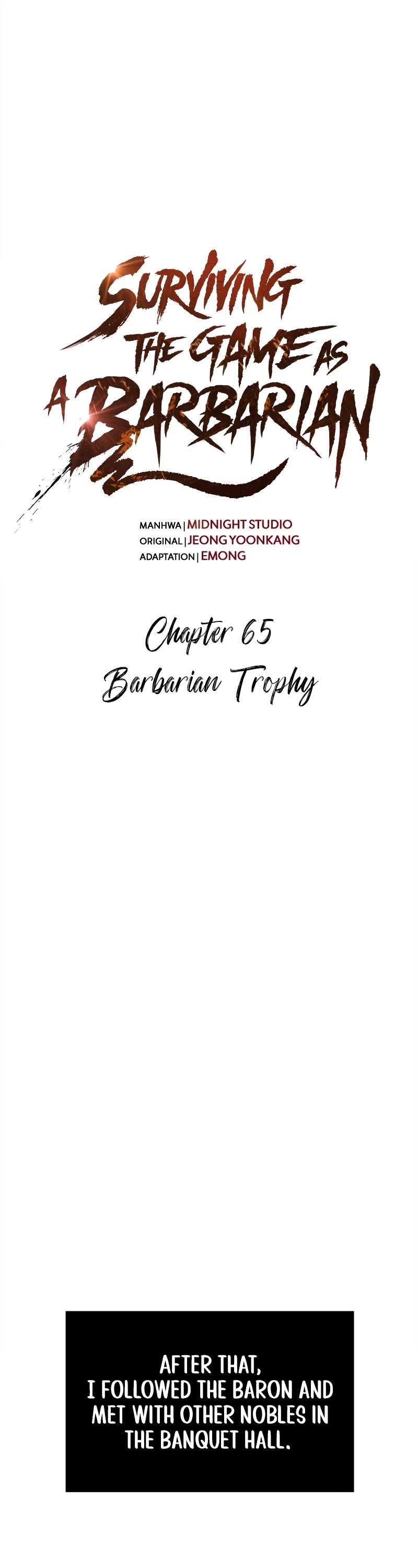 Surviving the Game as a Barbarian Chapter 65 page 19 - Chapter 65