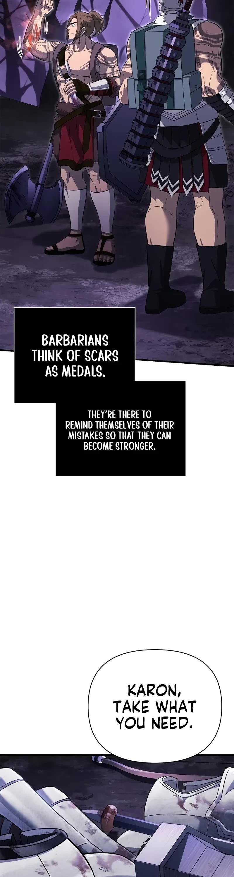 Surviving the Game as a Barbarian Chapter 76 page 29 - Chapter 76: A Person’s Warrior