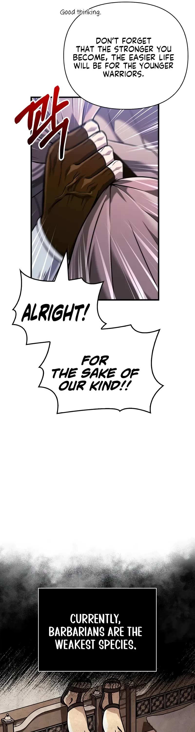 Surviving the Game as a Barbarian Chapter 76 page 37 - Chapter 76: A Person’s Warrior
