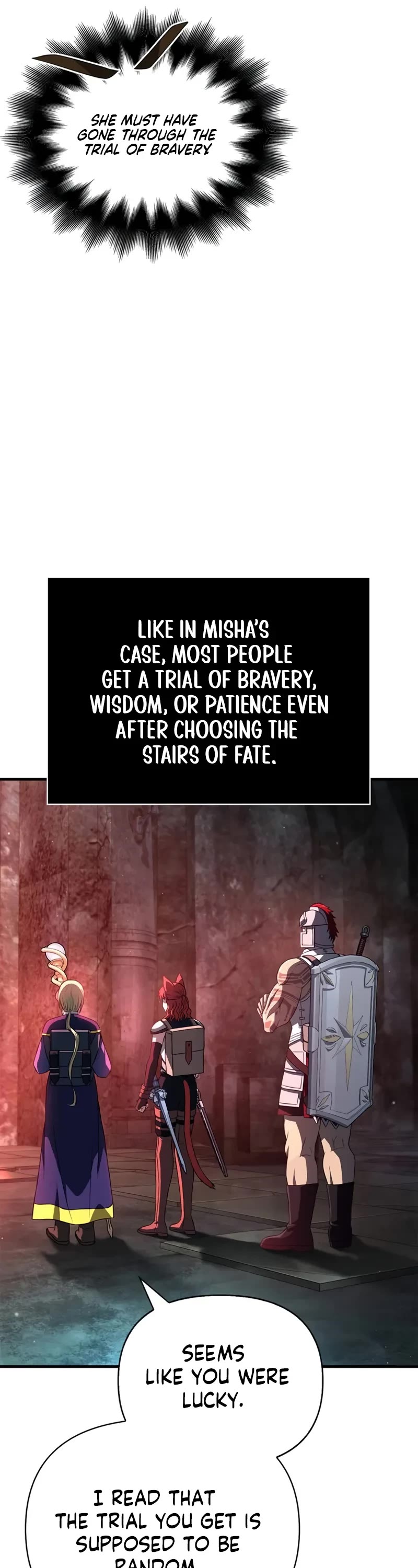 Surviving the Game as a Barbarian Chapter 89 page 46 - Chapter 89: Stairs, to each their own