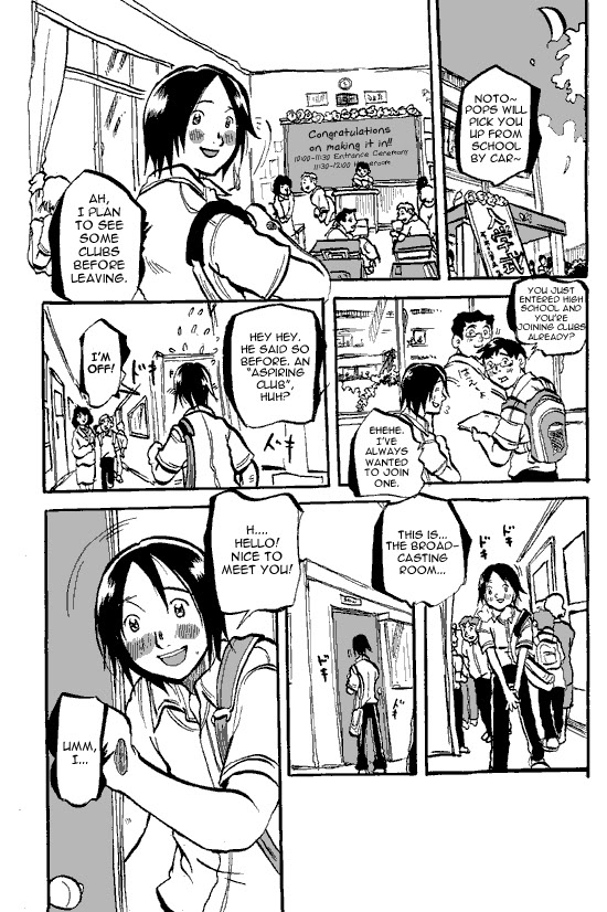 Susume! Kitakou Housoubu Chapter 1.2 page 3 - Chapter 1 v2 : Abolished Club