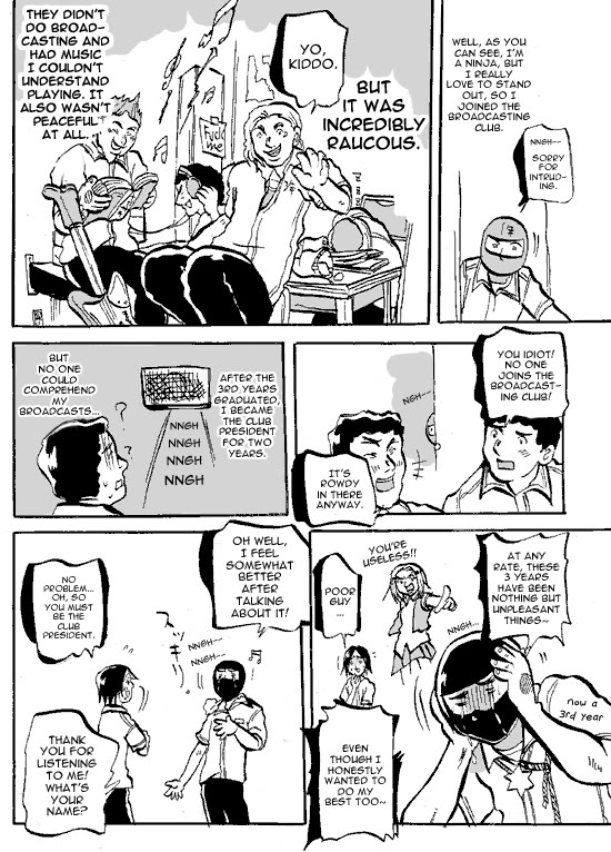 Susume! Kitakou Housoubu Chapter 1.2 page 8 - Chapter 1 v2 : Abolished Club