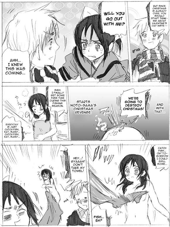 Susume! Kitakou Housoubu Chapter 11.2-1 page 2 - Chapter 11.2 : Noto-sama's Christmas Revenge: Hetalia, Susume! Kitakou Housoubu, an...