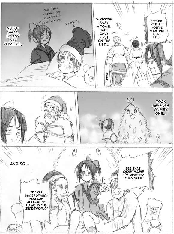 Susume! Kitakou Housoubu Chapter 11.2-1 page 3 - Chapter 11.2 : Noto-sama's Christmas Revenge: Hetalia, Susume! Kitakou Housoubu, an...