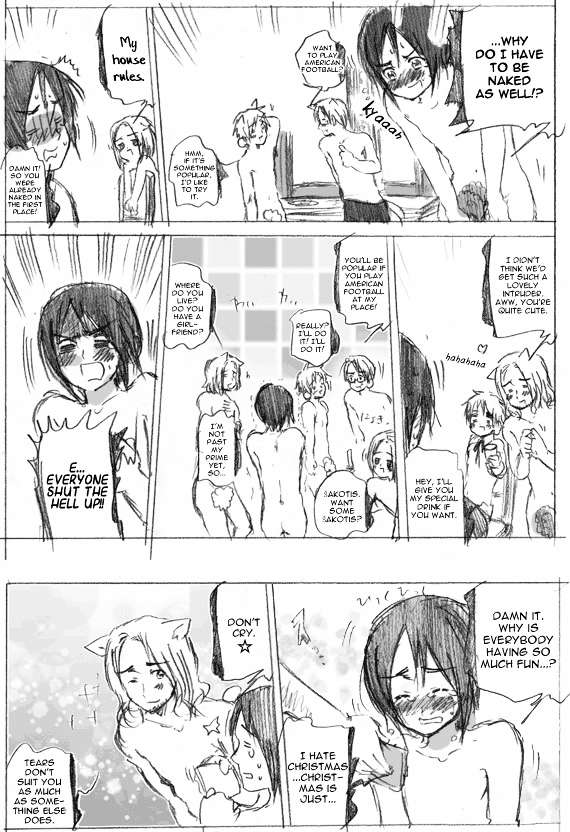Susume! Kitakou Housoubu Chapter 11.2-1 page 6 - Chapter 11.2 : Noto-sama's Christmas Revenge: Hetalia, Susume! Kitakou Housoubu, an...