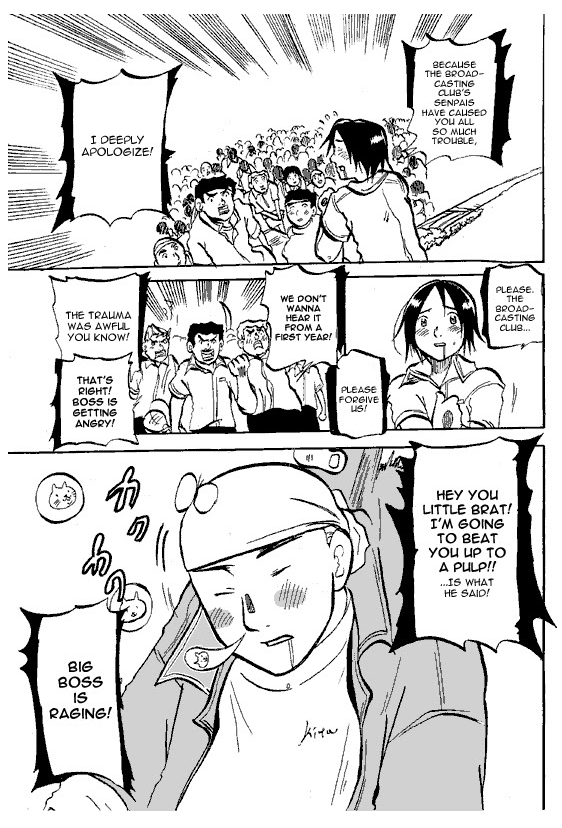 Susume! Kitakou Housoubu Chapter 2.2 page 11 - Chapter 2 v2 : Eh! Seriously!?