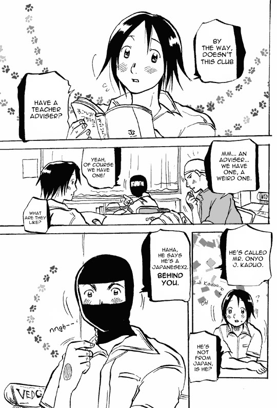 Susume! Kitakou Housoubu Chapter 4.2 page 1 - Chapter 4 v2 : School lessons in Kitakou are made up of dirty jokes and sexual hara...