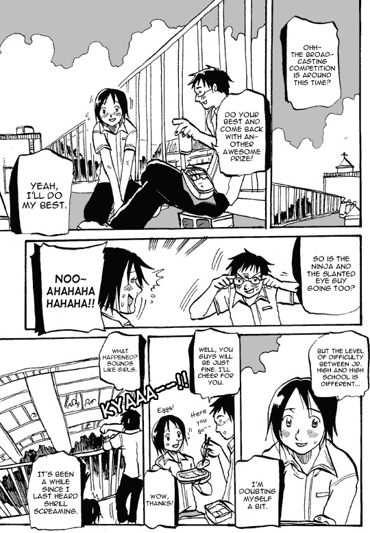 Susume! Kitakou Housoubu Chapter 4.2 page 8 - Chapter 4 v2 : School lessons in Kitakou are made up of dirty jokes and sexual hara...