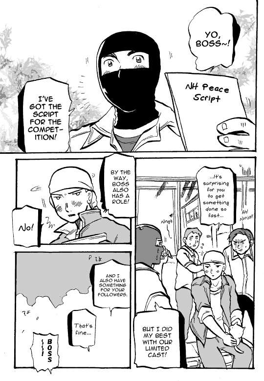 Susume! Kitakou Housoubu Chapter 6.0 page 1 - Chapter 6.0 : Asaka Short Story: To the Spot of the Purple Flag