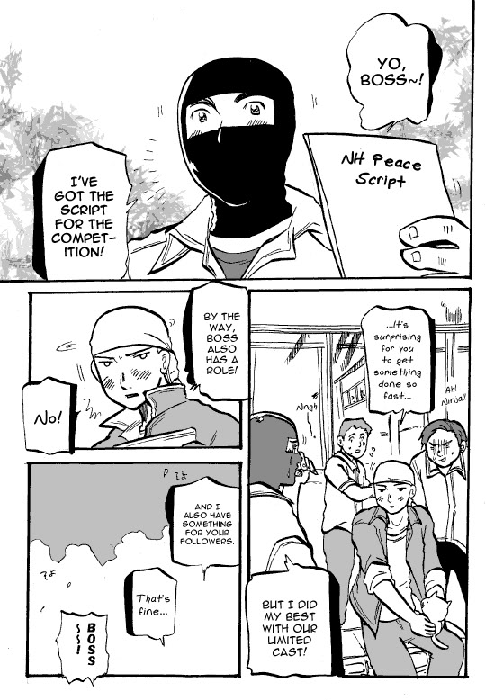 Susume! Kitakou Housoubu Chapter 6.5 page 1 - Chapter 6.5 : Asaka Short Story: To the Spot of the Purple Flag