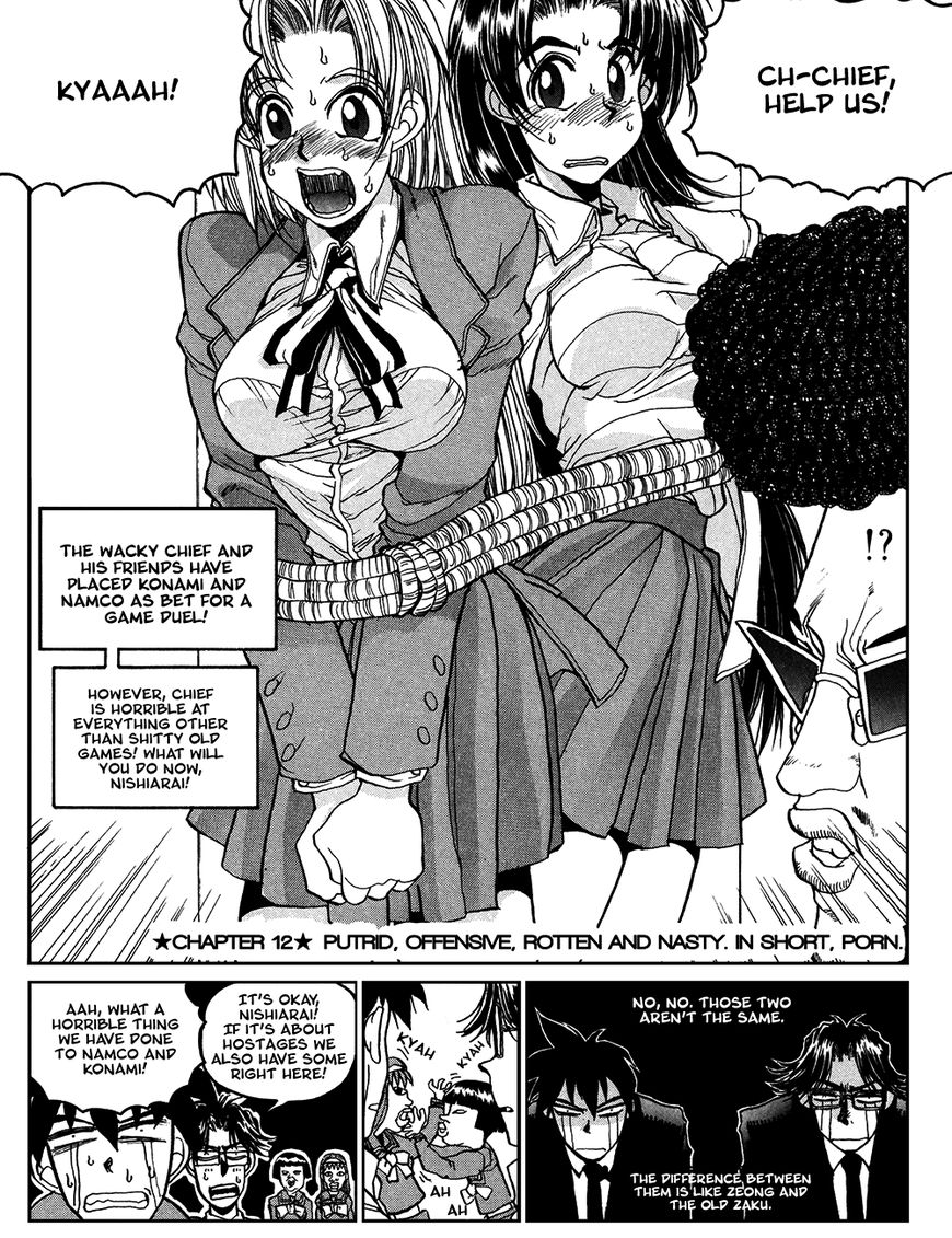 Susume!! Seigaku Dennou Kenkyuubu Chapter 12 page 1 - Chapter 12 : Putrid, Offensive, Rotten and Nasty. In short, PORN.