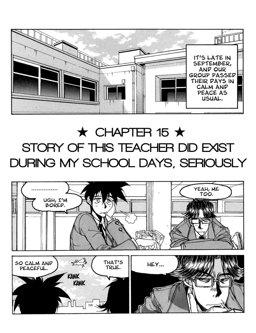Susume!! Seigaku Dennou Kenkyuubu Chapter 15 page 1 - Chapter 15 : Story of This Teacher Did Exist During My School Days, Seriously