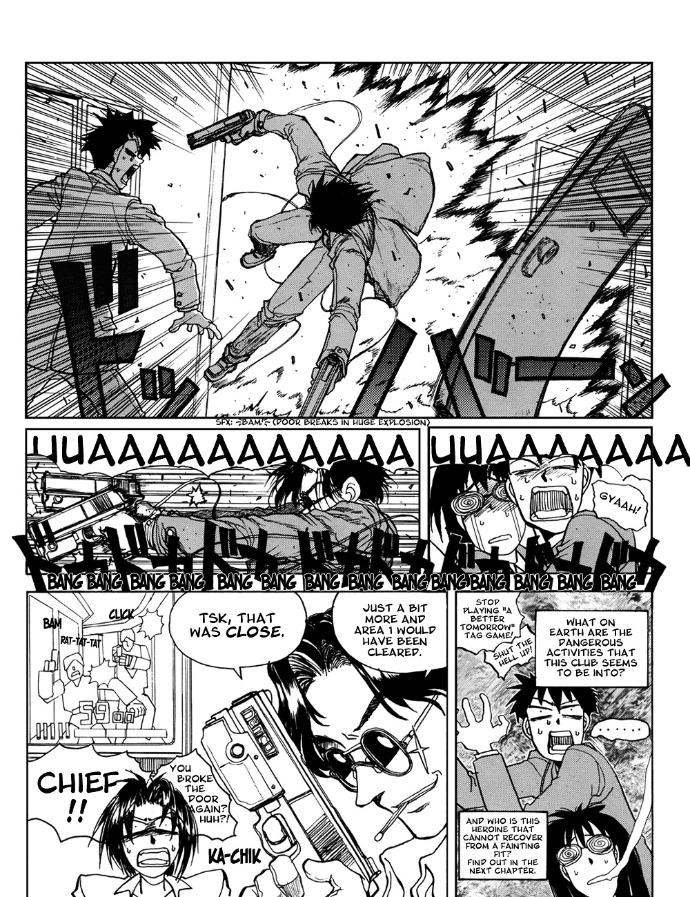 Susume!! Seigaku Dennou Kenkyuubu Chapter 3 page 7 - Chapter 3 : Story of the Ready Boobs Girls and the Abnormal Chief