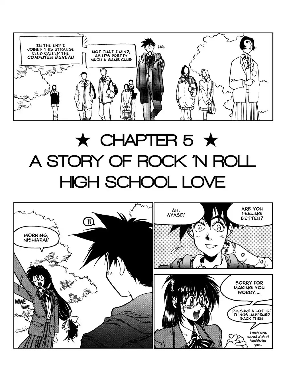 Susume!! Seigaku Dennou Kenkyuubu Chapter 5 page 1 - Chapter 5