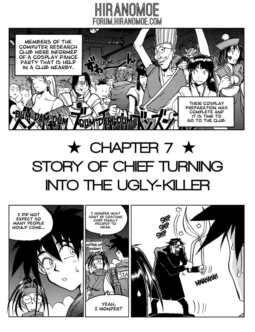 Susume!! Seigaku Dennou Kenkyuubu Chapter 8 page 1 - Chapter 8 : Story of Chief Turning Into The Ugly Killer