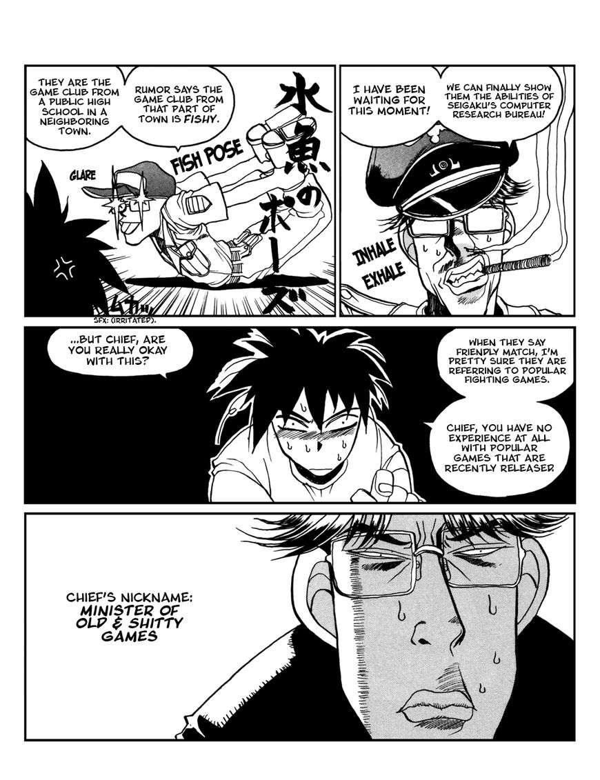 Susume!! Seigaku Dennou Kenkyuubu Chapter 9 page 5 - Chapter 9 : Story of Winner Takes It All, Loser Plays Child Quest