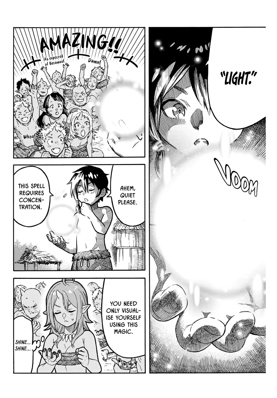 Suterareta Tensei Kenja ~ Mamono no Mori de Saikyou no dai ma Teikoku o Tsukuriageru ~ Chapter 2 page 8 - Chapter 2: Beramus' Magic Classroom