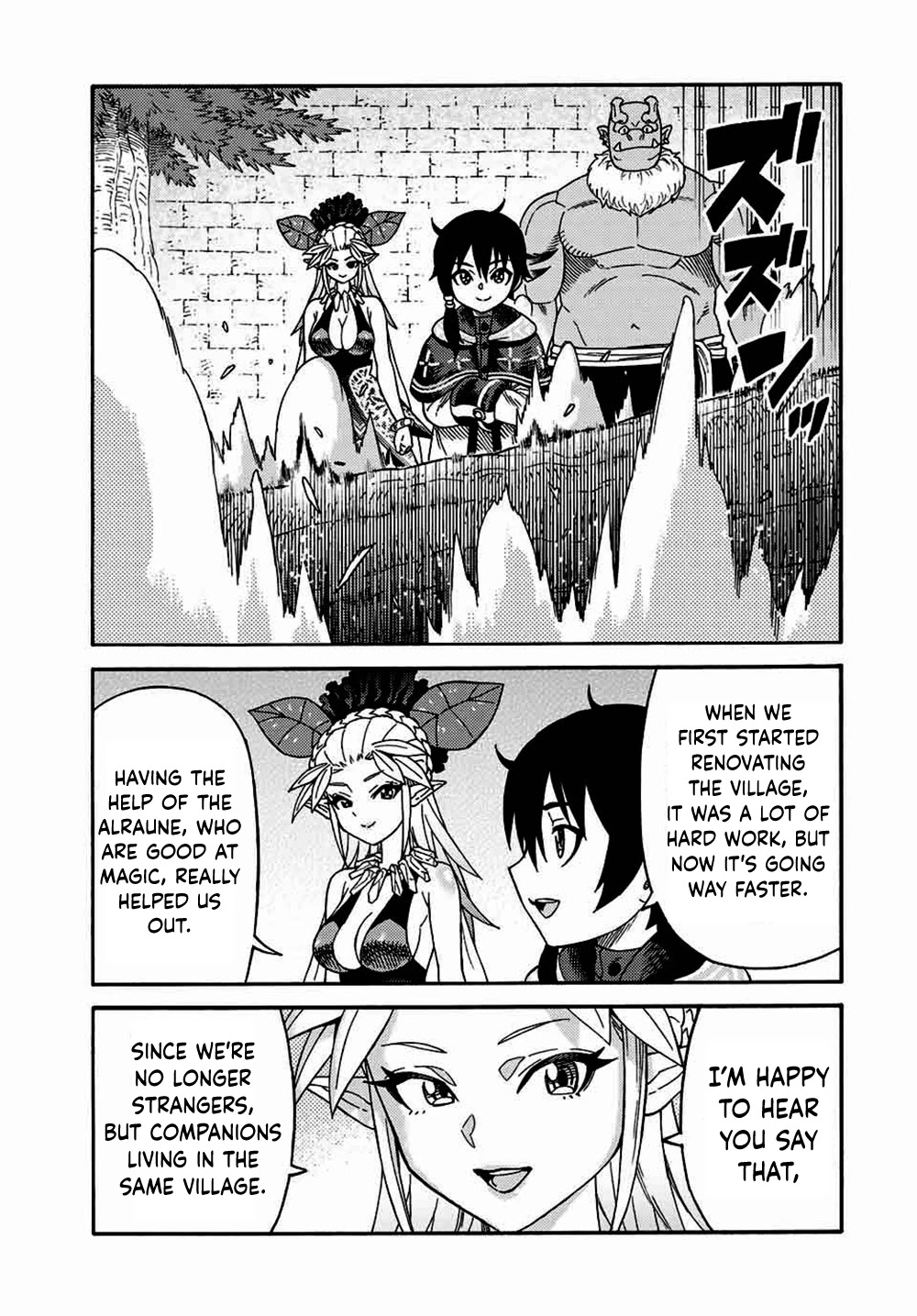 Suterareta Tensei Kenja ~ Mamono no Mori de Saikyou no dai ma Teikoku o Tsukuriageru ~ Chapter 35 page 4 - Chapter 35: Lots of expansion work!