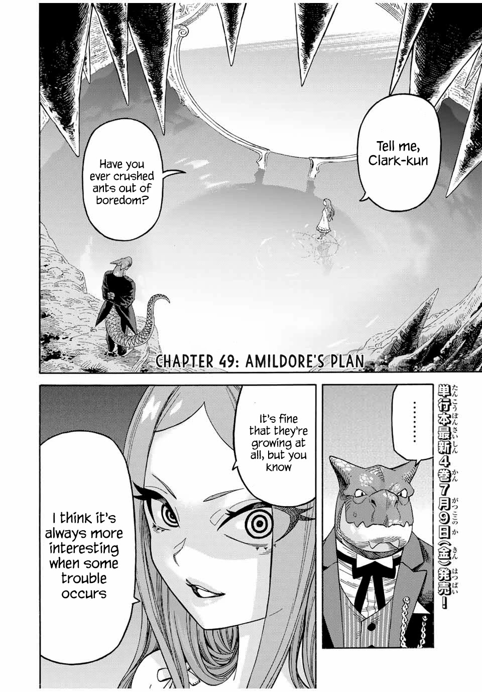 Suterareta Tensei Kenja ~ Mamono no Mori de Saikyou no dai ma Teikoku o Tsukuriageru ~ Chapter 49 page 3 - Chapter 49