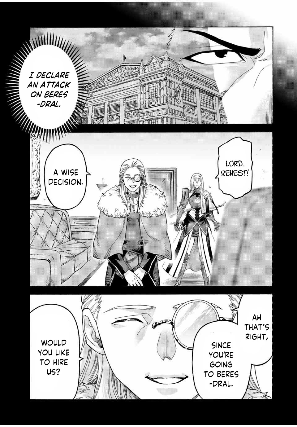 Suterareta Tensei Kenja ~ Mamono no Mori de Saikyou no dai ma Teikoku o Tsukuriageru ~ Chapter 60 page 3 - Chapter 60: Mercernary Corps.