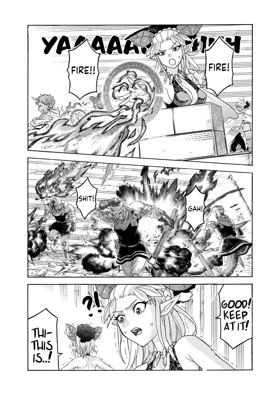Suterareta Tensei Kenja ~ Mamono no Mori de Saikyou no dai ma Teikoku o Tsukuriageru ~ Chapter 63 page 9 - Chapter 63: Battle Of Defense