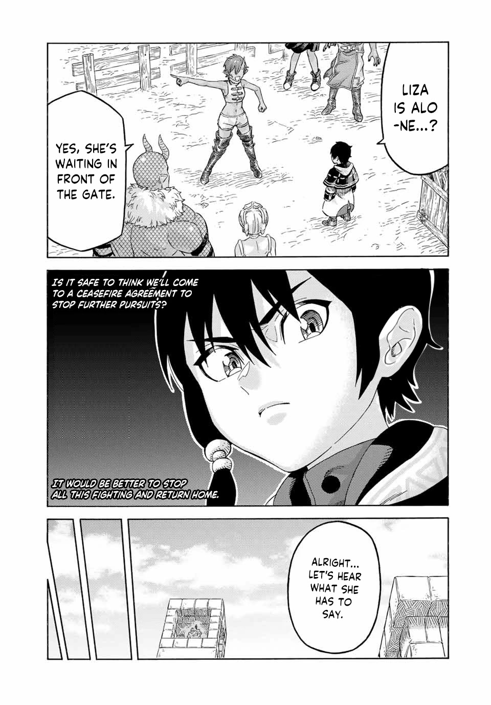 Suterareta Tensei Kenja ~ Mamono no Mori de Saikyou no dai ma Teikoku o Tsukuriageru ~ Chapter 65 page 9 - Chapter 65: Liza's Choice