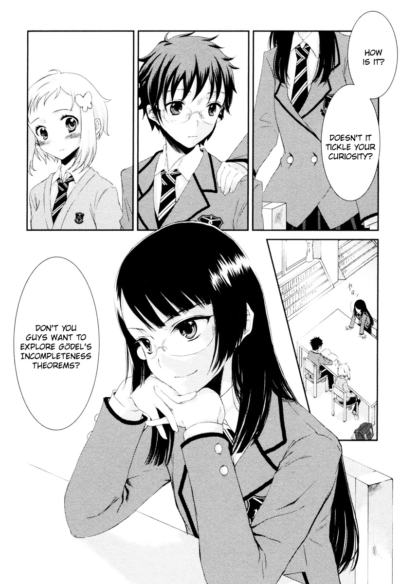 Suugaku Girl - Godel no Fukanzensei Teiri Chapter 0 page 10 - Chapter 0 : Gödel's Invitation