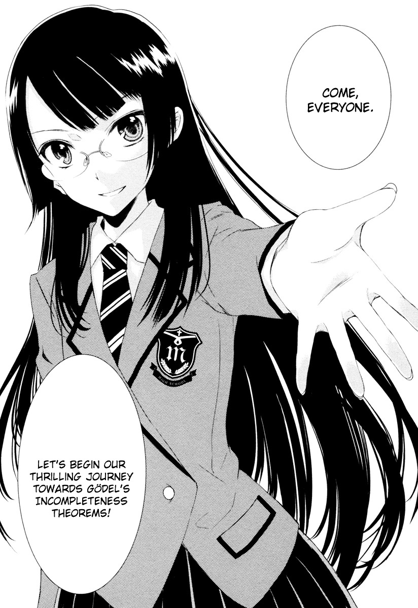 Suugaku Girl - Godel no Fukanzensei Teiri Chapter 0 page 18 - Chapter 0 : Gödel's Invitation