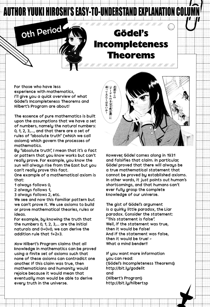 Suugaku Girl - Godel no Fukanzensei Teiri Chapter 0 page 19 - Chapter 0 : Gödel's Invitation