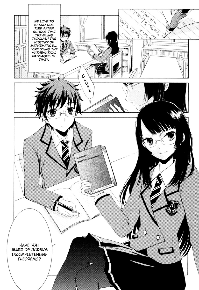 Suugaku Girl - Godel no Fukanzensei Teiri Chapter 0 page 4 - Chapter 0 : Gödel's Invitation