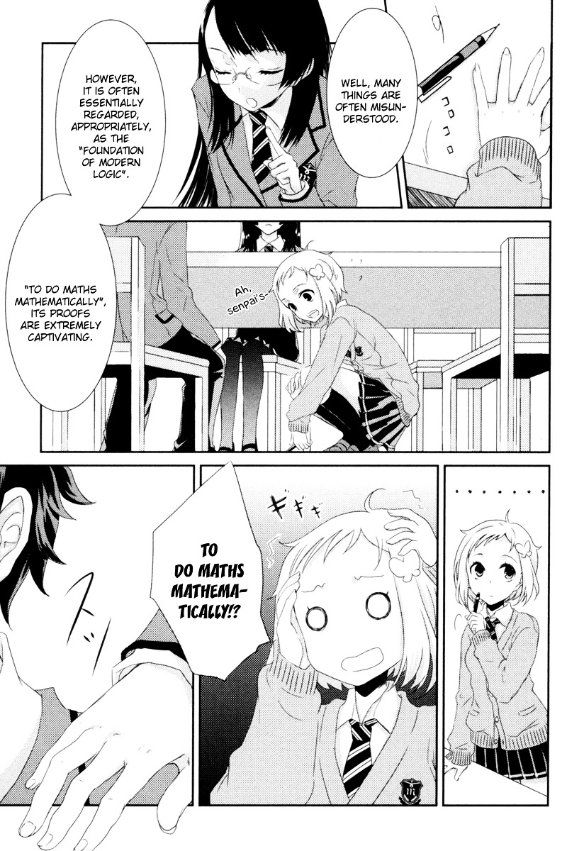 Suugaku Girl - Godel no Fukanzensei Teiri Chapter 0 page 9 - Chapter 0 : Gödel's Invitation