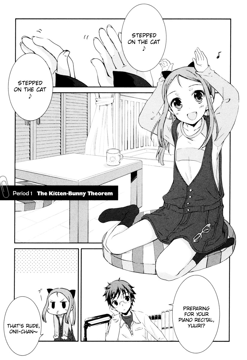 Suugaku Girl - Godel no Fukanzensei Teiri Chapter 1 page 1 - Chapter 1 : The Kitten-Bunny Theorem