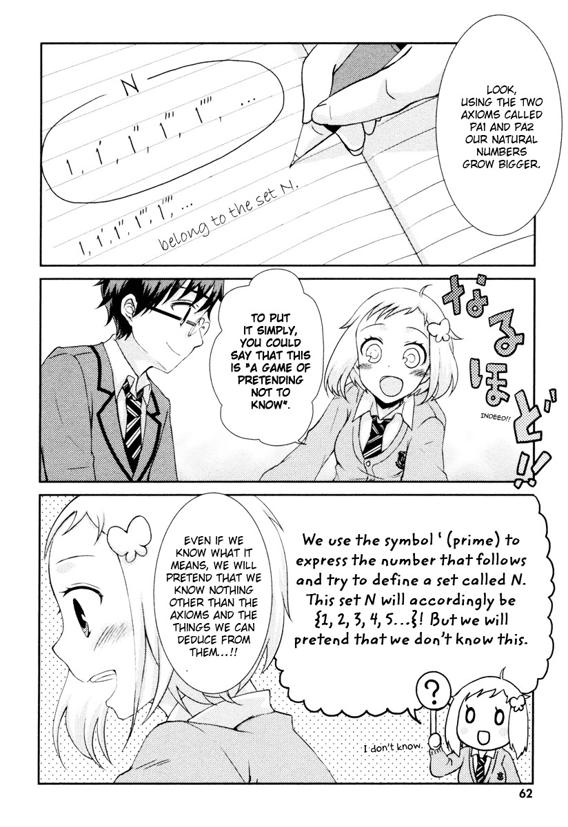 Suugaku Girl - Godel no Fukanzensei Teiri Chapter 2 page 15 - Chapter 2 : The game of pretending not to know
