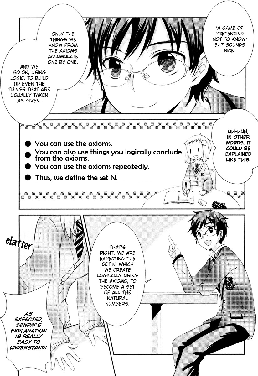 Suugaku Girl - Godel no Fukanzensei Teiri Chapter 2 page 16 - Chapter 2 : The game of pretending not to know