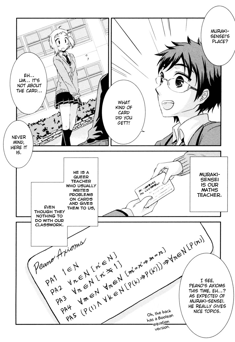 Suugaku Girl - Godel no Fukanzensei Teiri Chapter 2 page 9 - Chapter 2 : The game of pretending not to know