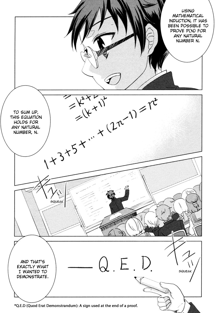Suugaku Girl - Godel no Fukanzensei Teiri Chapter 3 page 15 - Chapter 3 : Dominoes of Memories