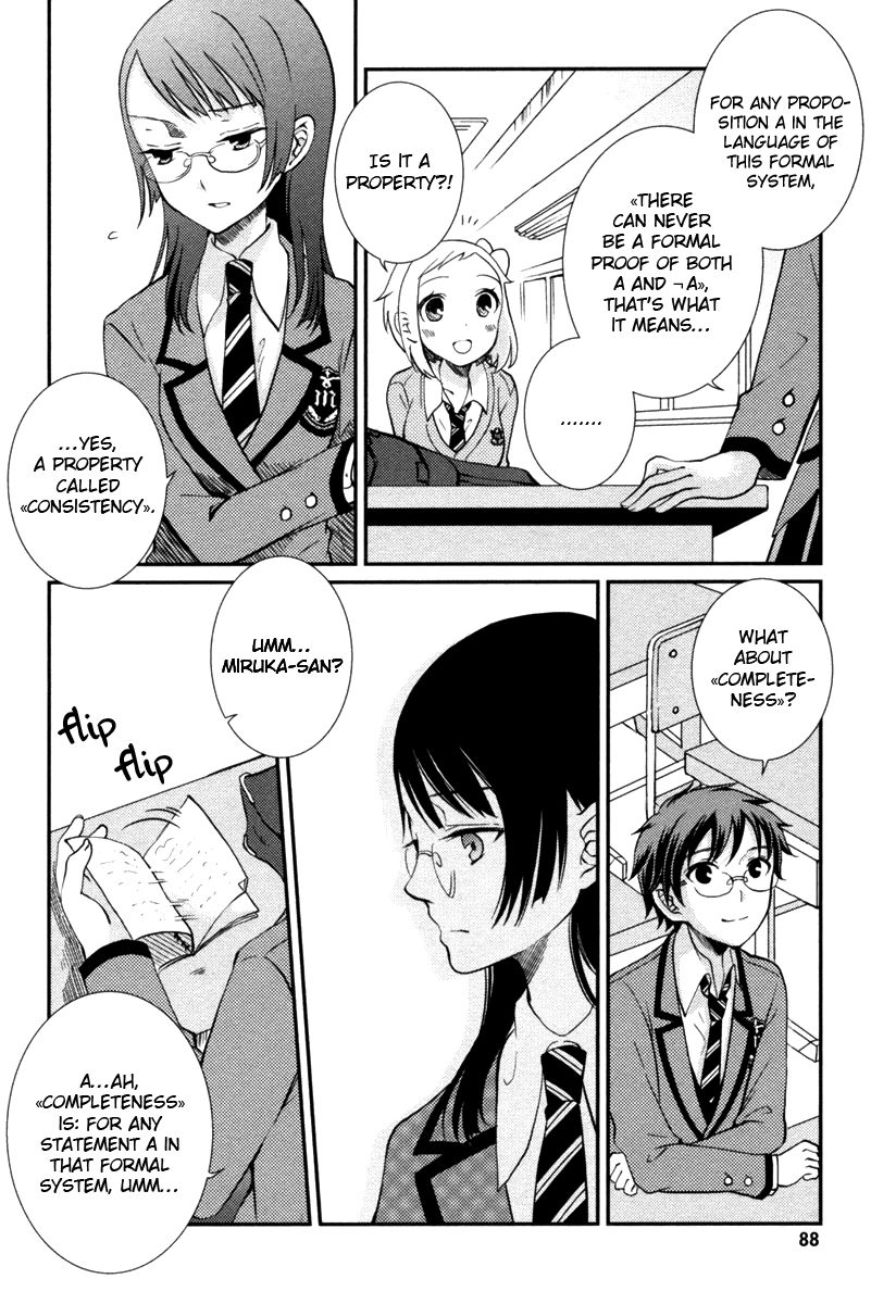 Suugaku Girl - Godel no Fukanzensei Teiri Chapter 9 page 3 - Chapter 9 : Miruka-san's Program