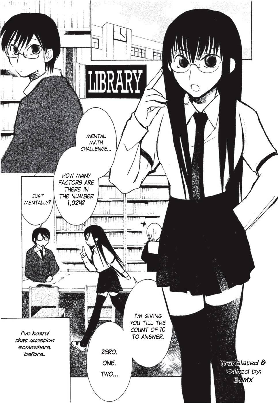 Suugaku Girl Chapter 2 page 1 - Chapter 2