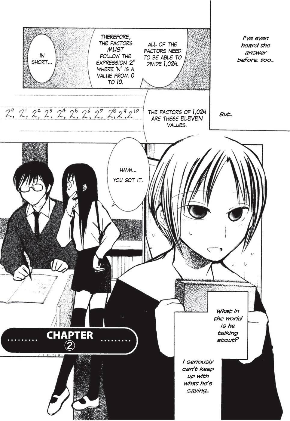 Suugaku Girl Chapter 2 page 3 - Chapter 2