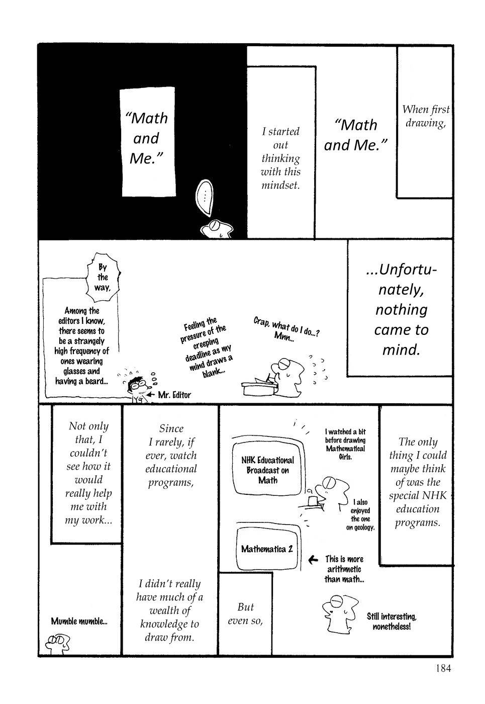 Suugaku Girl Chapter 7.5 page 3 - Chapter 7.5: Volume 1 Extras