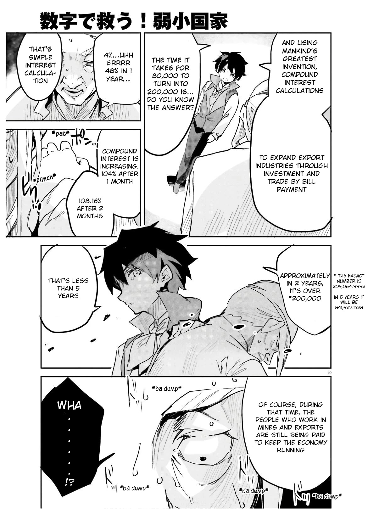 Suuji de Sukuu! Jyakushou Kokka Chapter 12 page 19 - Chapter 12